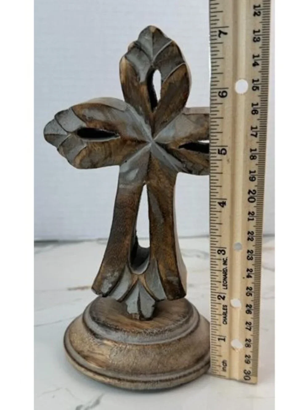Rustic table top wooden cross, decor, spiritual, religious, rustic
